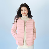 波司登奥莱25秋季女短款新年居家羽绒羽绒服外套圆领保暖 155/84B