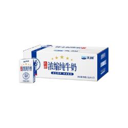 天润 蛋白质3.3g 浓缩纯牛奶