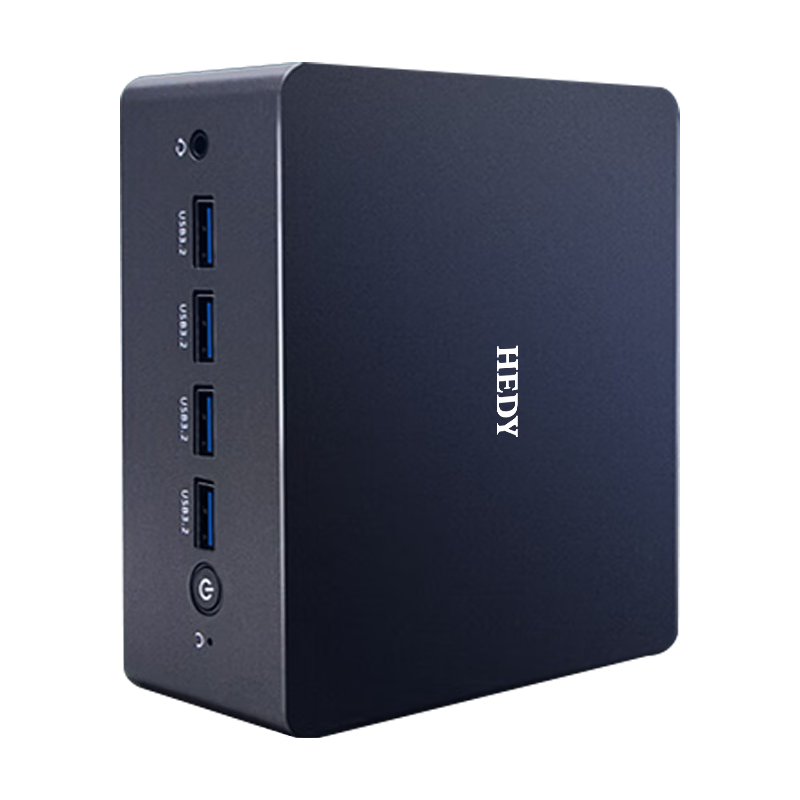 HEDY 七喜 IABOX S系列 迷你口袋办公台式电脑主机 N100准系统/双网口2.5G