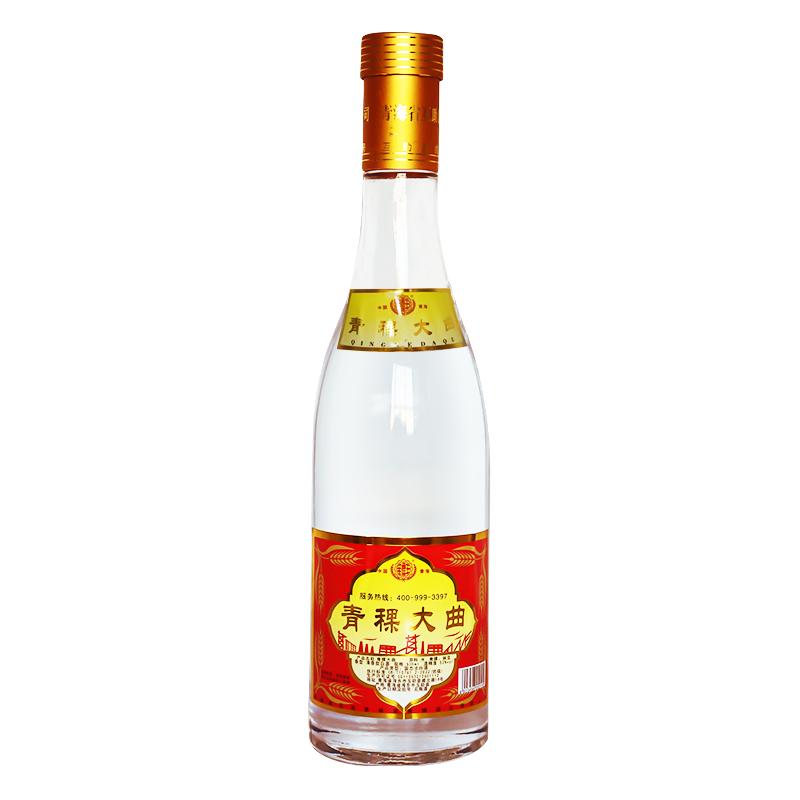  宝德丰 纯粮固态发酵 青稞酒  清香型 52%Vol. 包装 500ml