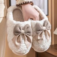 简尚恩 毛毛绒室内棉拖鞋