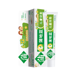 蒲地蓝 儿童牙膏含氟6-12岁小换牙期防龋防蛀牙果香味儿童护理浦地兰 蜜瓜果冻味 60g 1支