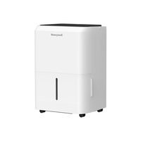 Honeywell 除湿机/抽湿机 除湿量12L/天 家用轻音吸湿器 室内卧室地下室 除潮防潮 干燥机空气除湿干衣抗菌