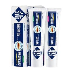 蒲地蓝 牙膏强健口腔薄荷留兰香味减轻牙龈问题清新口气120g×2支