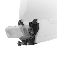 影石(Insta360)X5 摩托车头盔下巴支架固定底座配件多功能骑行滑雪背杆 头盔下巴配件 2.0