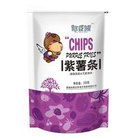 憨豆熊FUNNY BEAN BEAR 紫薯条 100g