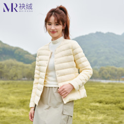 袂绒 轻薄圆领羽绒内胆 女