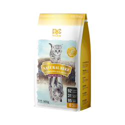 俏贝丽 牛肉猫粮 鲜肉天然无谷低敏 幼猫成猫通用 1.5kg