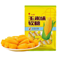 马大姐软糖 喜糖 468g玉米味软糖约39颗休闲零食糯叽叽食品糖果 玉米味软糖468g