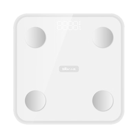 Bear 智能体脂秤 电子秤人体秤家用体重秤高精准24项身体数据蓝牙版 塑形减脂 DZC-D18E3