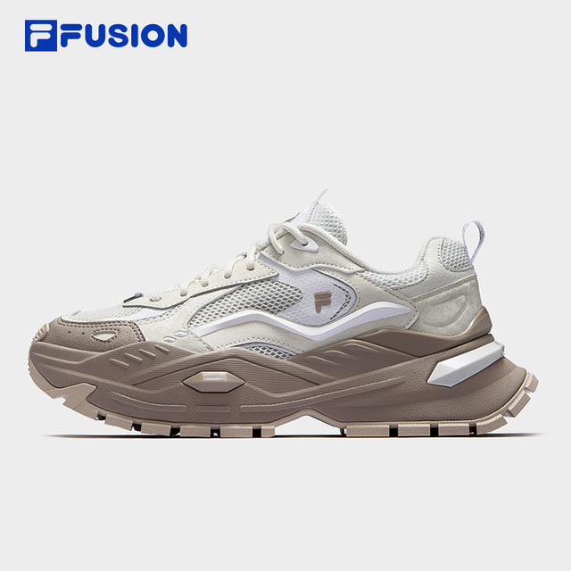 FILA FUSION 硬糖4赵露思同款FILA FUSION斐乐女鞋老爹鞋2025秋季厚底运动鞋