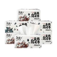 洁柔抽纸无极乌龙香3层100抽亲肤可湿水面巾餐巾纸抽卫生纸家用实惠装 3层 100抽*6包