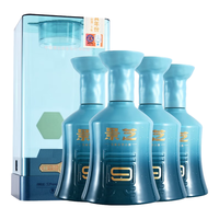 景芝 真9年 芝麻香型白酒  整箱装 53%vol 500mL