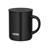 THERMOS 膳魔师 日本进口膳魔师保温马克杯不锈钢带盖简约水杯办公茶杯咖啡杯男女