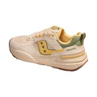 Saucony索康尼SHADOW 5000X榴莲休闲运动鞋男女复古老爹鞋米黄37