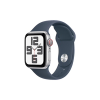 Apple 苹果 Watch SE 2023款 智能手表 GPS+蜂窝版 40mm 风暴蓝色 橡胶表带 M/L