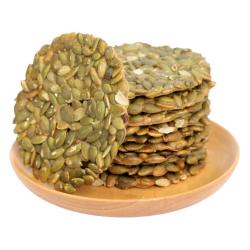 佰味良田 零食南瓜子仁酥 脆饼熟原味籽吃的无糖精食品