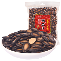 HATU 西瓜子家庭实惠装400g/袋 五香味坚果炒货京东自营休闲小零食