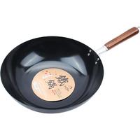 OTAFUKU 五福源仕 FPC32 炒锅(32cm、铁、黑色)