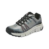 斯凯奇(Skechers)徒步鞋男2024秋季节防滑耐磨登山鞋轻量户外休闲透气运动鞋 灰色/GRY 42