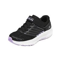 SKECHERS/斯凯奇 网面透气 女童运动鞋 黑色/薰衣草色 27.5