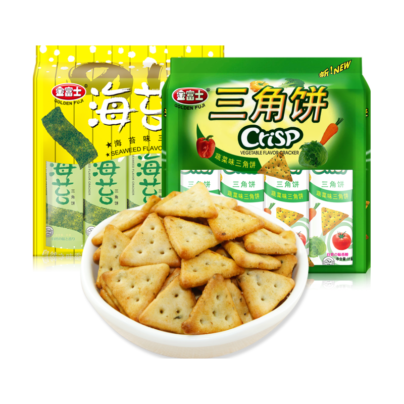 金富士 三角饼 海苔味 128g