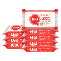 保宁 韩国进口婴儿专用BB洗衣皂200g*8块晨露菊香甘菊香尿布皂