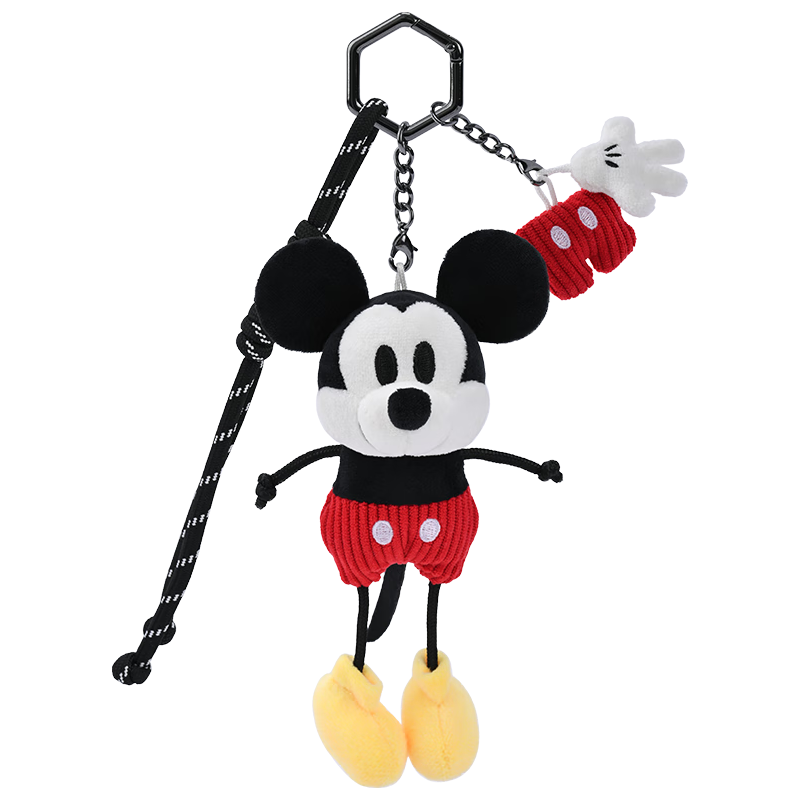 迪士尼（Disney）米奇小机灵挂件毛绒玩具娃娃小玩偶钥匙扣女孩送闺蜜