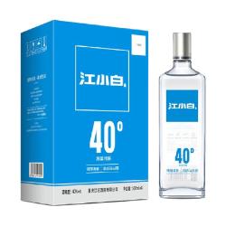 江小白 40度白酒清香小曲酒银盖500ml*4瓶白酒整箱纯粮食高粱酒