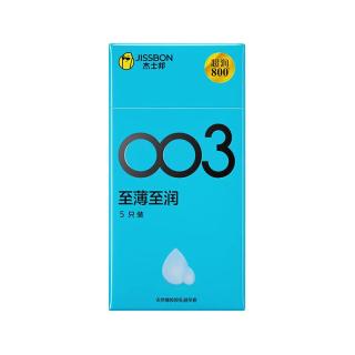杰士邦003避孕套超薄套至薄至润女性秒潮套套成人计生情趣性用品 【零感更超薄】15只：003至薄至润7+零感8只