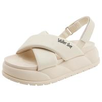 奥卡索;Walker Shop 【特卖】凉鞋女秋季透气舒适柔软女士时装凉鞋沙滩凉鞋女
