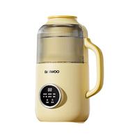 DAEWOO 大宇 破壁机低音家用迷你豆浆机多功能800ml 黄色