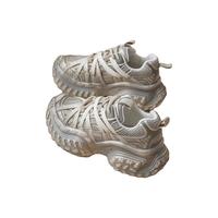 奥古狮登榴莲底老爹鞋女2024秋季做旧脏脏鞋子百搭厚底运动鞋