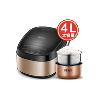 Midea 美的 MB-40LR80 多功能电饭煲 4L 香槟色