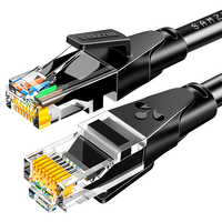 SAMZHE 山泽 WD6050 六类CAT6 圆线千兆网线 5m 黑色