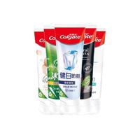 Colgate 高露洁 牙膏家庭套装多效护理大容量460g亮白5支装