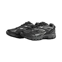 saucony 索康尼 电子表男女同款休闲鞋复古跑鞋男女运动鞋子老爹鞋2K PRM 黑灰-4 41