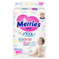Merries 妙而舒 日本花王妙而舒纸尿裤M号64+4片增量装