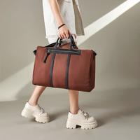 雅格狮丹 Aquascutum 2025新款女士包包轻便商务休闲大容量手提旅行包