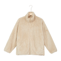 雪中飞 SNOWFLYING2024秋季女士摇粒绒拉链茄克百搭立领珊瑚绒外套夹克