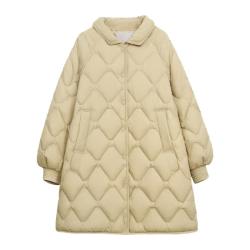 雪中飞 女士中长款轻薄羽绒服