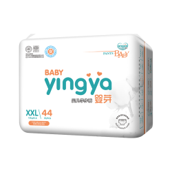 婴芽 拉拉裤XXL码2包88片 婴儿超薄干爽尿不湿透气尿裤