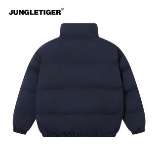 丛林老虎潮牌秋冬款立领加厚保暖棉衣女宽松棉服男