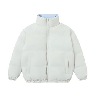 丛林老虎潮牌秋冬款立领加厚保暖棉衣女宽松棉服男