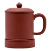 千寿堂 紫砂杯办公茶杯子 宜兴内胆过滤原矿底槽清五件杯尚仕杯500ml