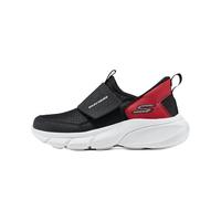 SKECHERS/斯凯奇 耐磨 男中大童运动鞋 黑色/红色 35