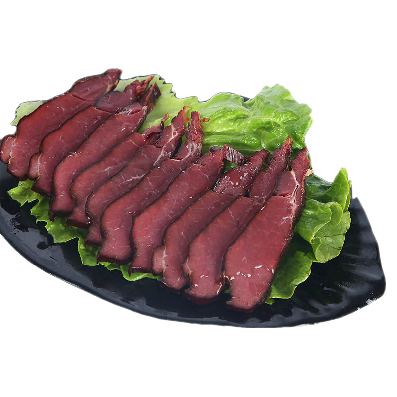  印禾年 农家自制烟熏风干 腊牛肉  1000g 小条牛肉 1000克 袋装