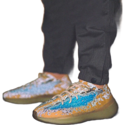 adidas YEEZY BOOST 380椰子男女潮流休闲鞋Q47306 UK4码36.5