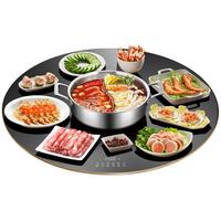 帕德弗饭菜保温板热菜板家用暖菜板加热盘热菜餐桌折叠多功能