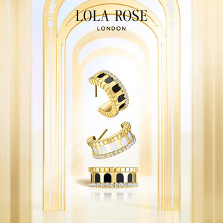 LOLA ROSE罗拉玫瑰拱门耳钉女耳环耳饰女生